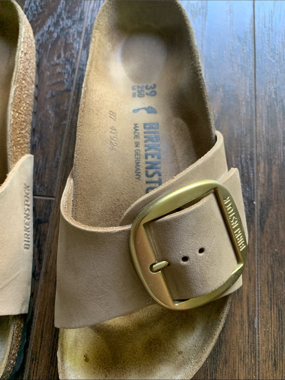 Birkenstock Women’s Madrid Sandals with Big Buckle - Sz 39 - Picture 6 of 7
